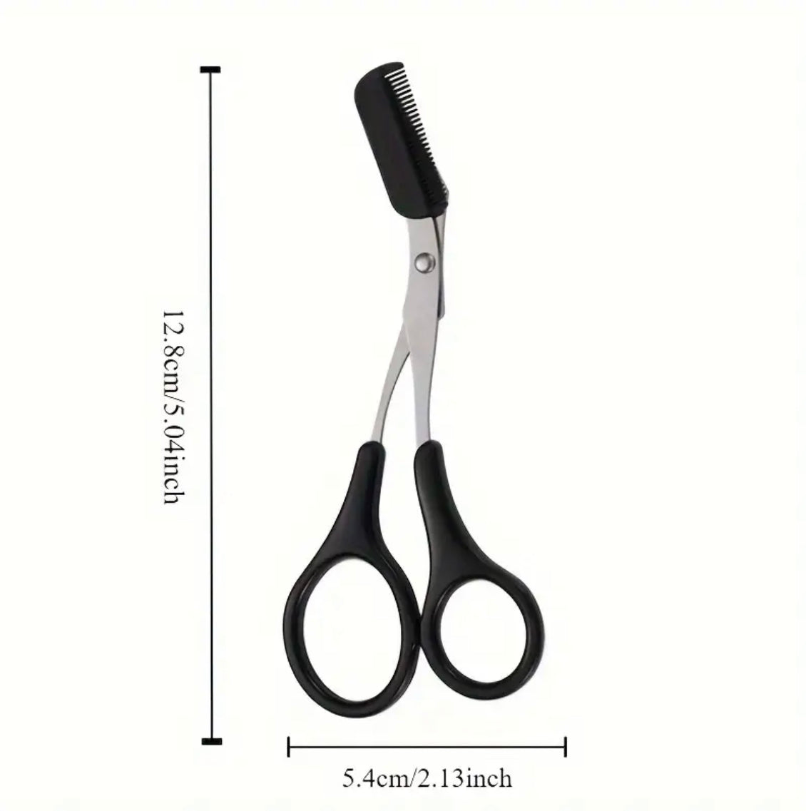 Ciseaux à Sourcils Précision – Kit Modelage Compact & Sécurisé